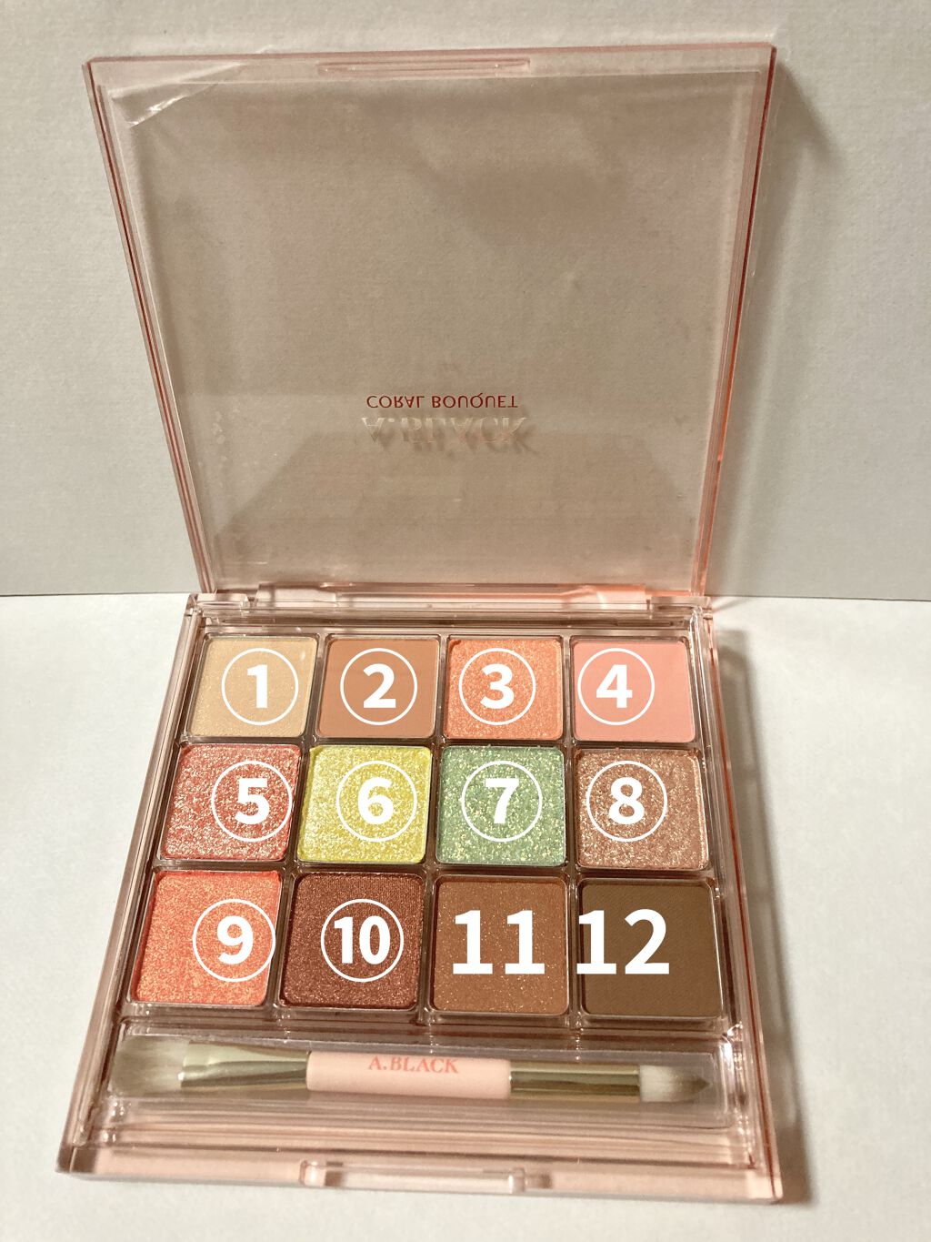 グラムチェンジマルチパレット/A.BLACK/マルチパレットを使ったクチコミ（2枚目）