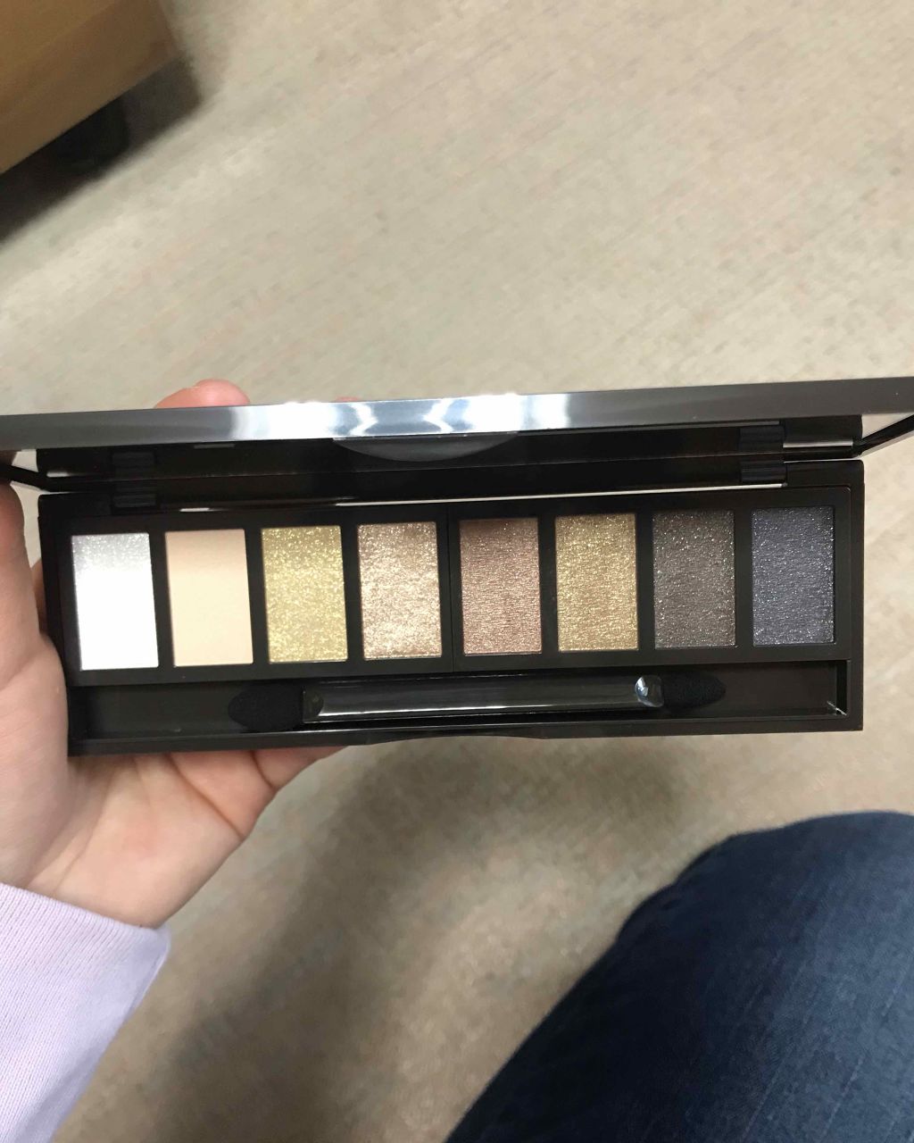 グラマラスリッチ アイパレット (クリスマスコフレ 2018)/Visée/メイクアップキットを使ったクチコミ(2枚目)