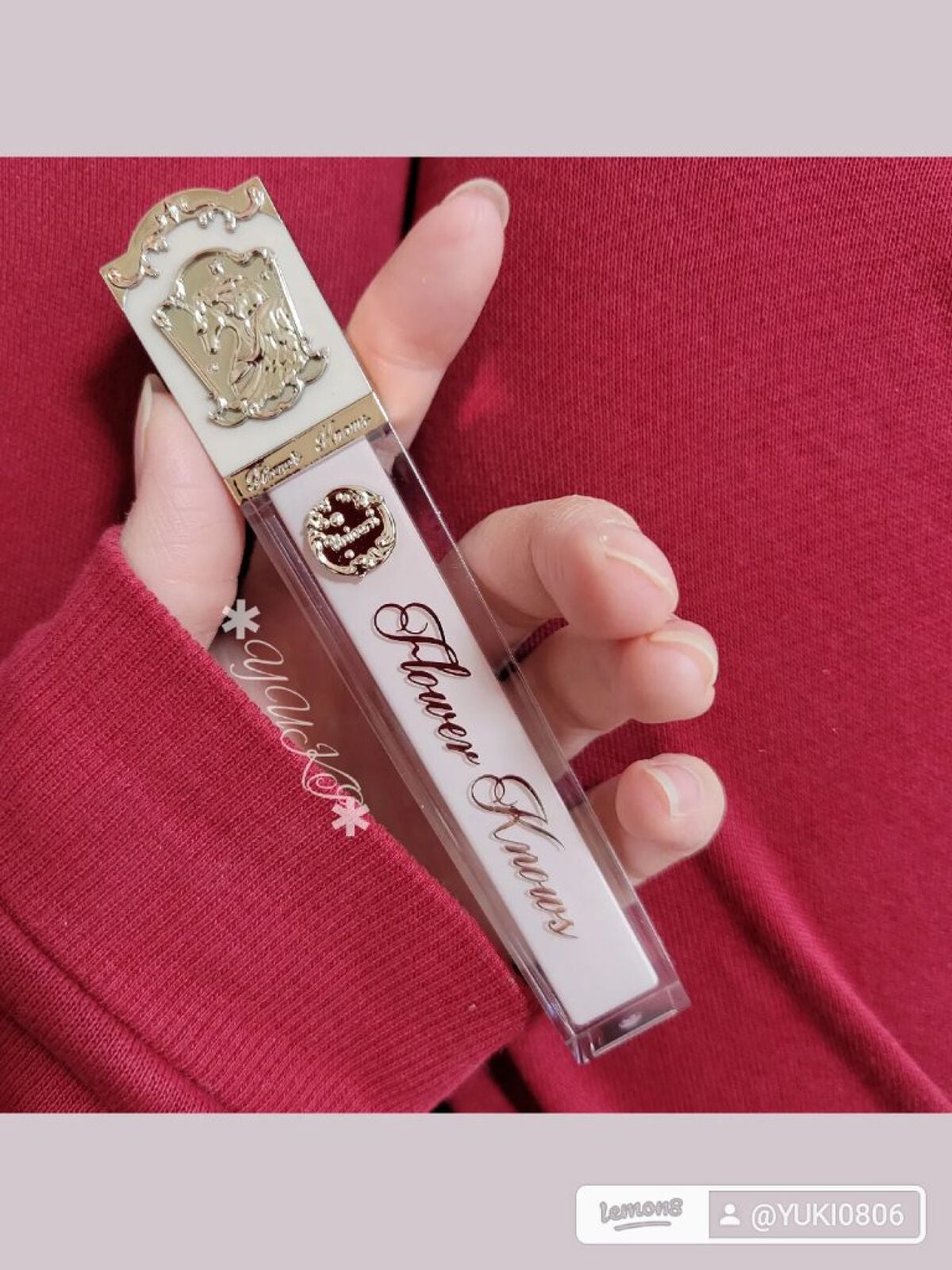 クリスタルユニコーンシリーズリップグロス/FlowerKnows/リップグロスを使ったクチコミ(2枚目)