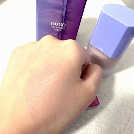 リキッドケアチーク 01 デズルジンジャー(Dezzle Ginger)/nuse/リキッドチークの画像