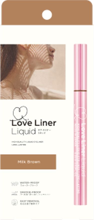 ラブ・ライナー リキッドアイライナーＲ３ ミルクブラウン / ラブライナー(Love Liner) | LIPS