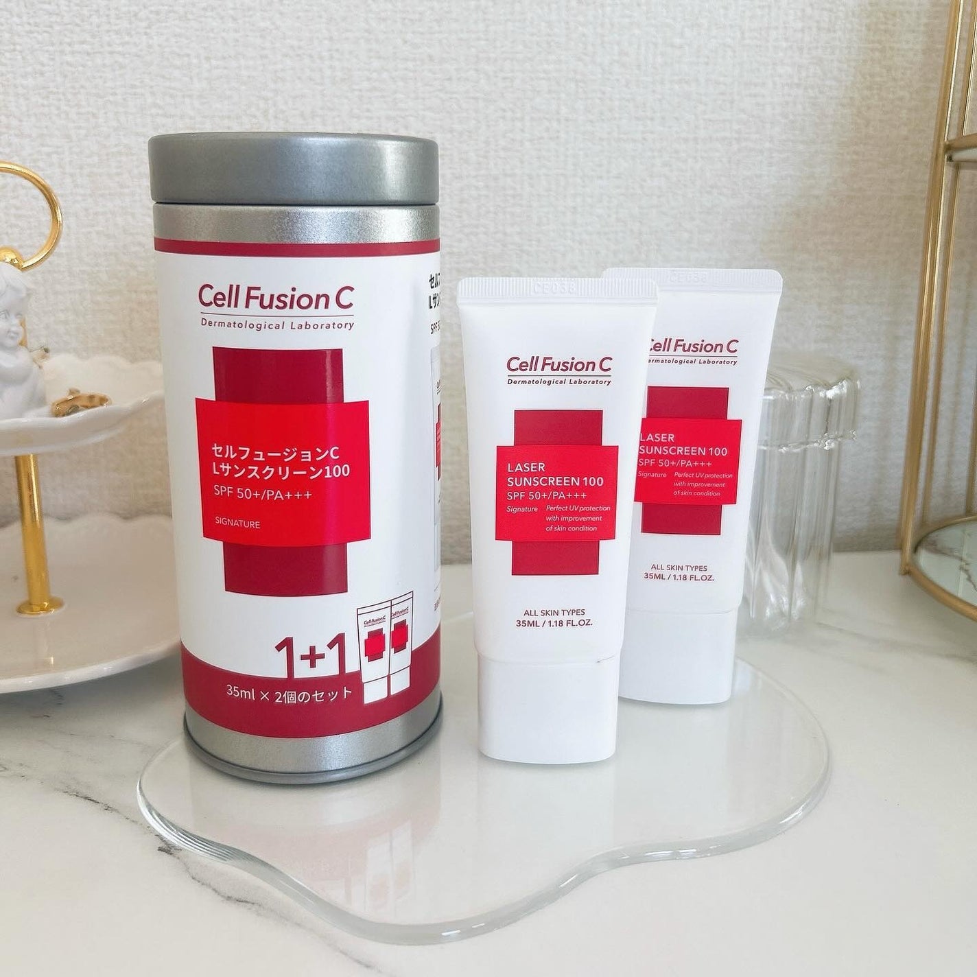 レーザーサンスクリーン 100/Cell Fusion C(セルフュージョンシー)/日焼け止めクリームを使ったクチコミ(1枚目)