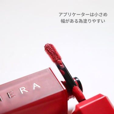 センシュアルパウダーマットリキッド/HERA/口紅を使ったクチコミ（2枚目）