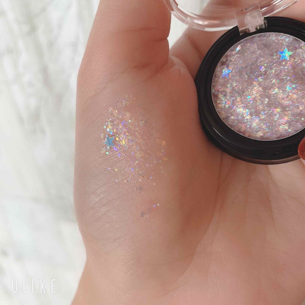 URGLAM GLITTER GEM/U R GLAM/ジェル・クリームチークを使ったクチコミ(2枚目)