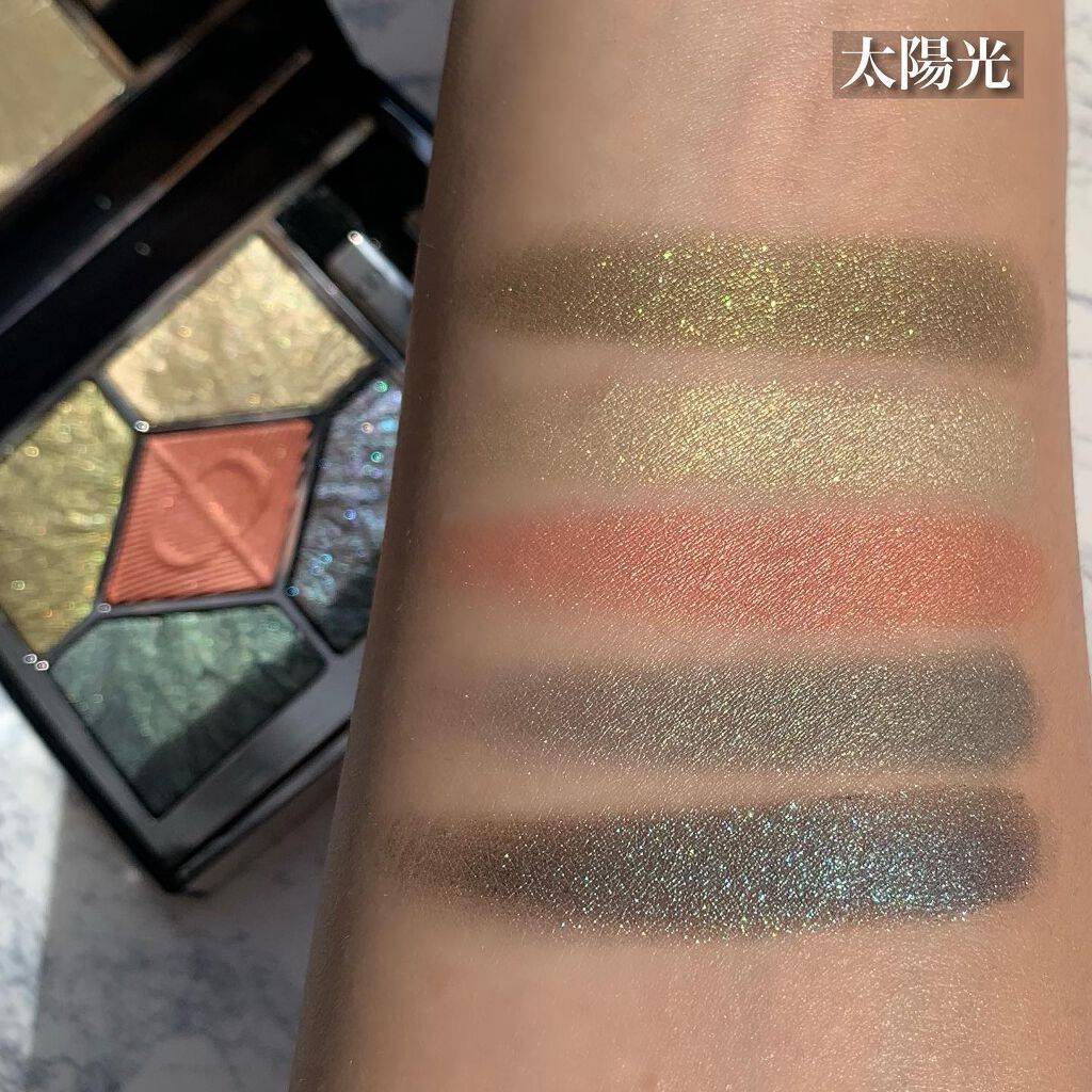 サンク クルール クチュール＜バーズ オブ ア フェザー＞/Dior/アイシャドウパレットを使ったクチコミ（3枚目）