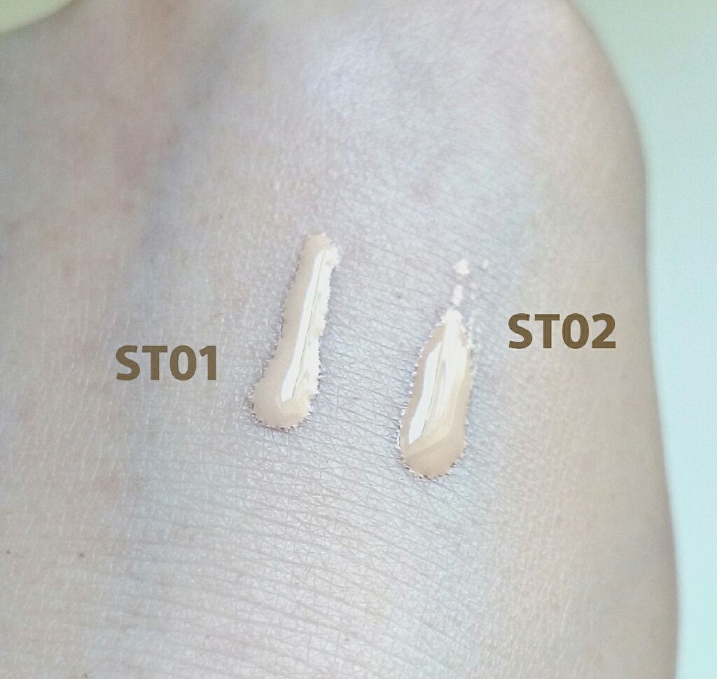 スキンティントセラム/excel/リキッドファンデーションを使ったクチコミ(2枚目)