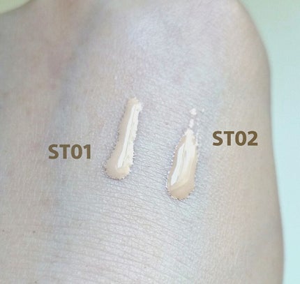 スキンティントセラム/excel/リキッドファンデーションを使ったクチコミ(2枚目)