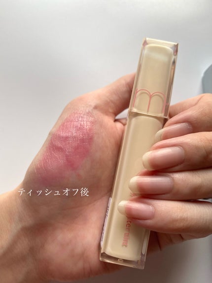 デュイフルウォーターティント/rom&nd/リップティントを使ったクチコミ(3枚目)