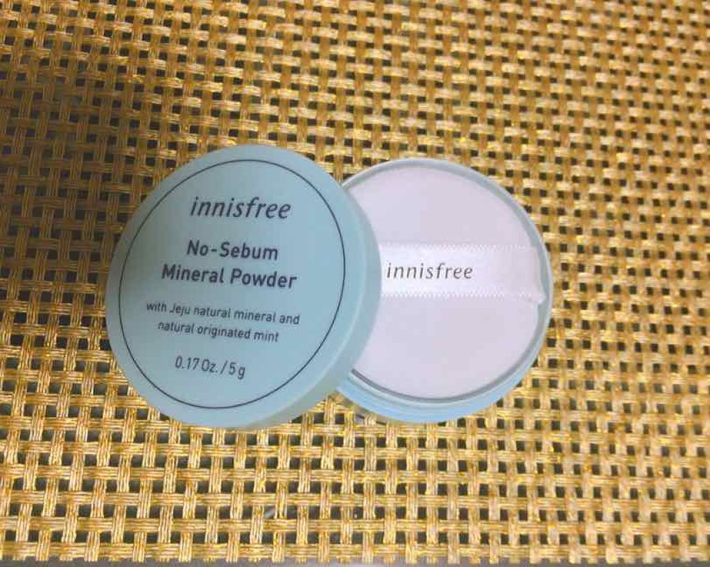 ノーセバム ミネラルパウダー/innisfree/ルースパウダーを使ったクチコミ（1枚目）