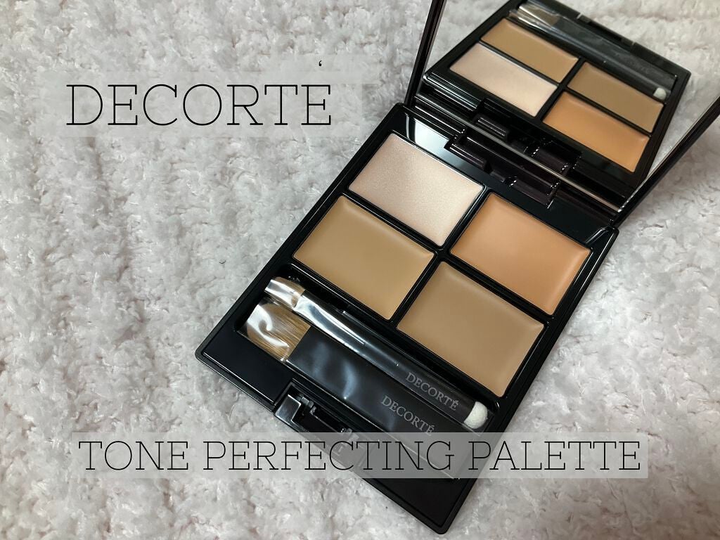 トーンパーフェクティング パレット/DECORTÉ/パレットコンシーラーを使ったクチコミ(1枚目)