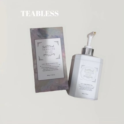 TEABLESS パフュームボディウォッシュ リリームスクホワイトティー
