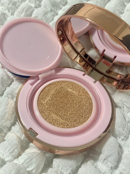 ピンクティーツリーカバークッション/APLIN/クッションファンデーションを使ったクチコミ(2枚目)