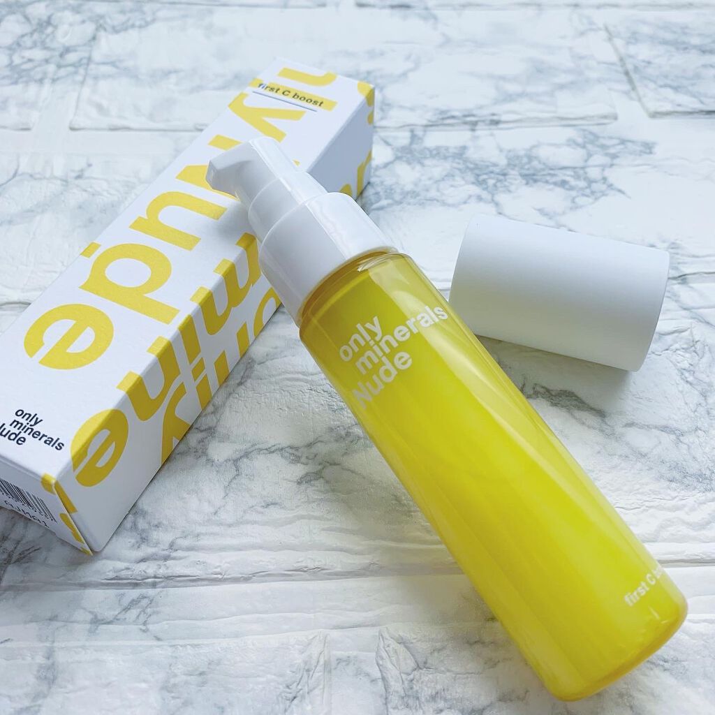 Nude ファーストCブースト/ONLY MINERALS/美容液を使ったクチコミ(8枚目)