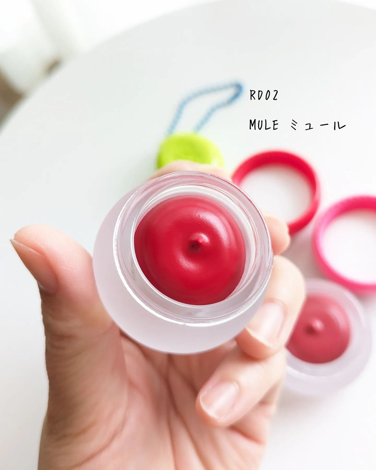 リップアンドチーク ブラーリープリンポット/fwee/口紅を使ったクチコミ(2枚目)