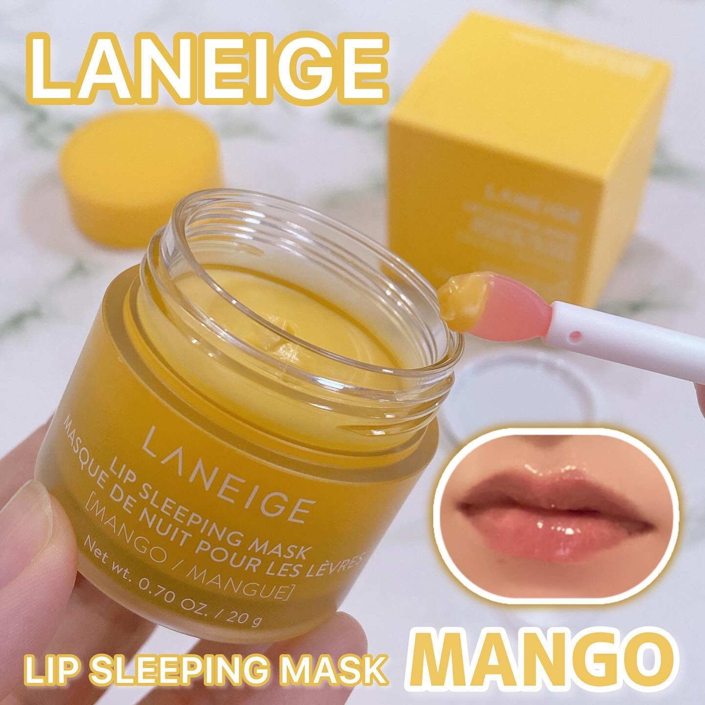 リップスリーピングマスク/LANEIGE/リップバームを使ったクチコミ（1枚目）