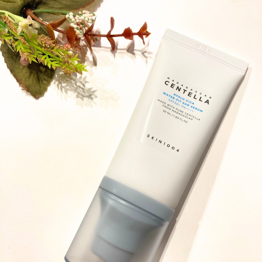 ヒアルーシカ ウォーターフィット サンセラム/SKIN1004/日焼け止めローションを使ったクチコミ(1枚目)