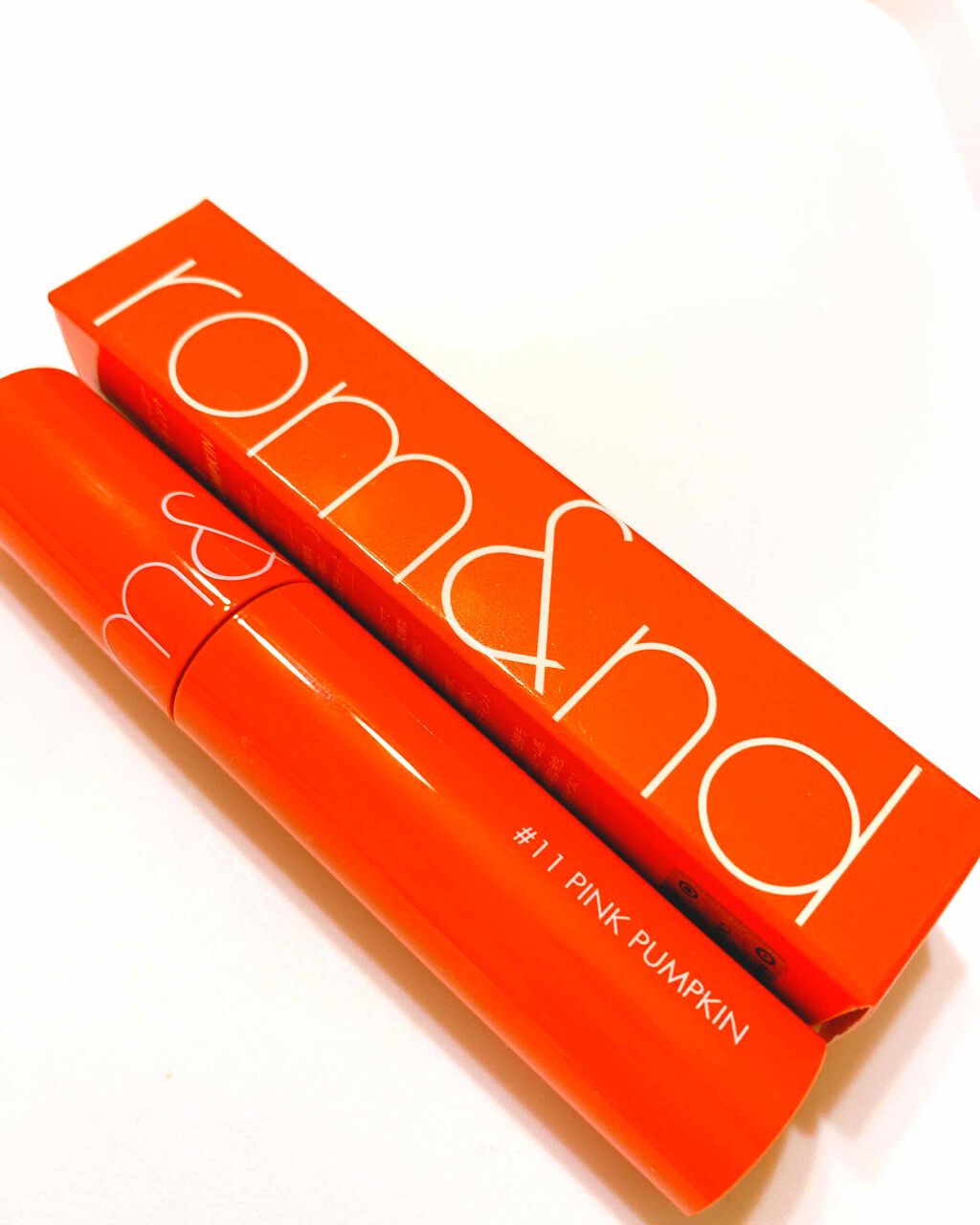 ジューシーラスティングティント/rom&nd/リップティントを使ったクチコミ（1枚目）