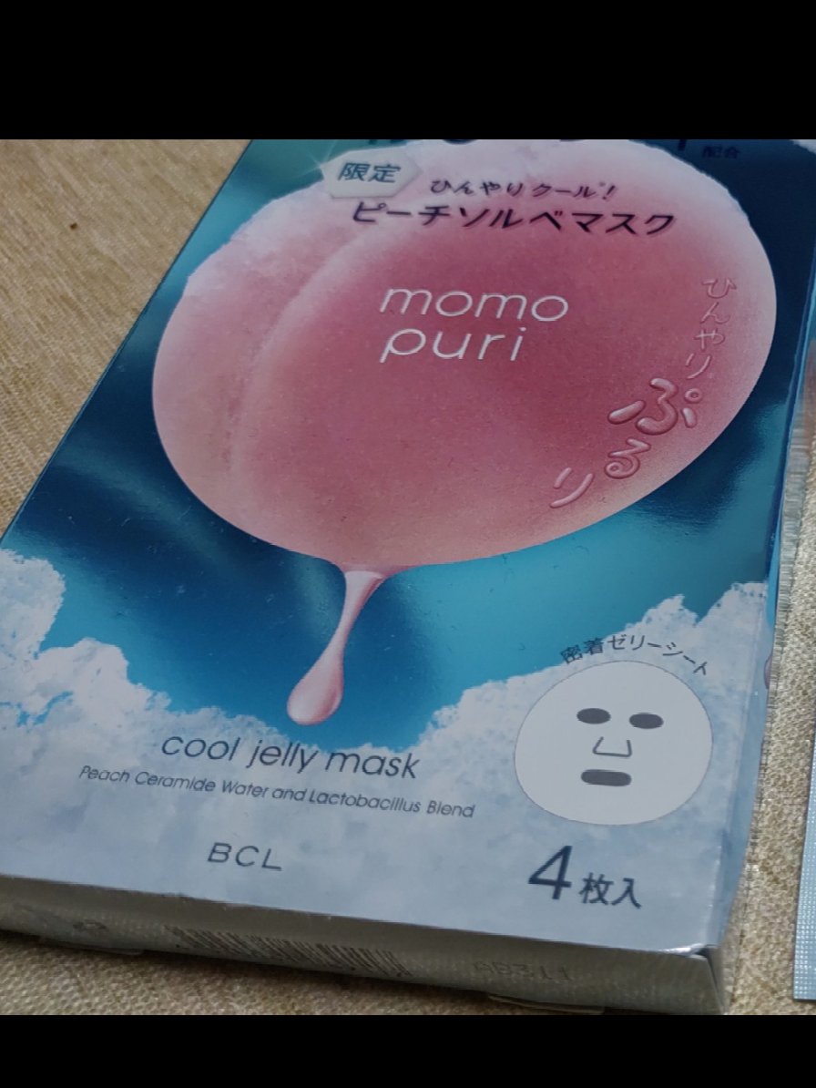 潤いぷるジュレマスク クール/ももぷり/シートマスク・パックを使ったクチコミ（1枚目）
