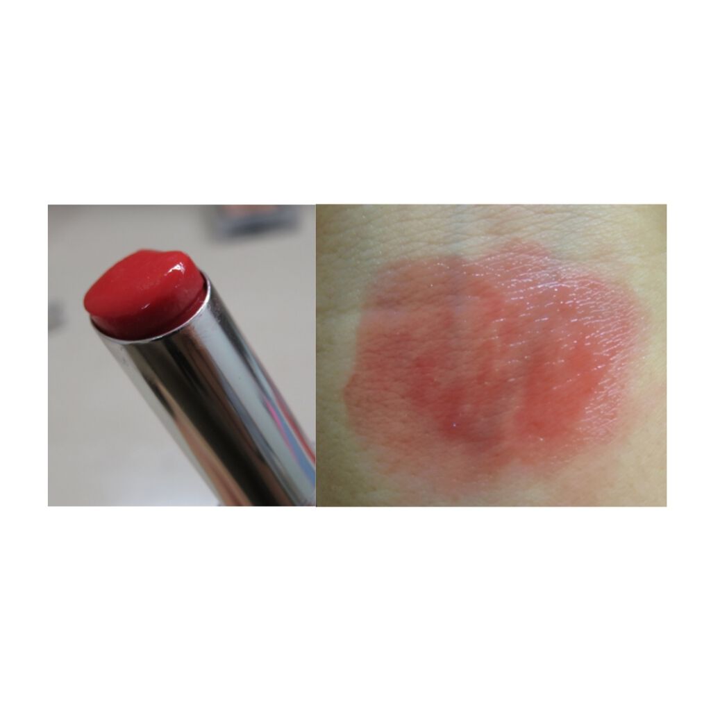 ラスティンググロスリップ/CEZANNE/口紅を使ったクチコミ（3枚目）