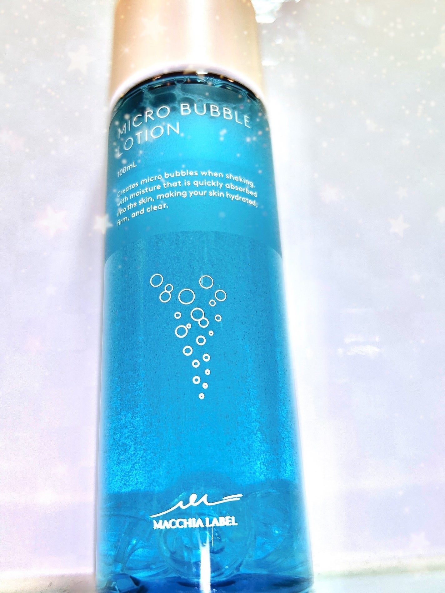 薬用マイクロバブルローション/Macchia Label/化粧水を使ったクチコミ(1枚目)