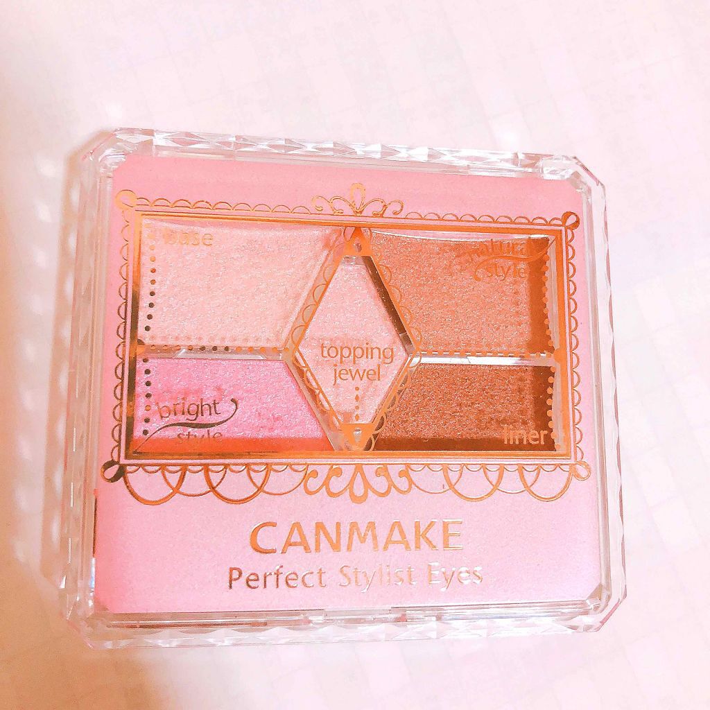 【旧品】パーフェクトスタイリストアイズ/キャンメイク/アイシャドウパレットを使ったクチコミ(1枚目)