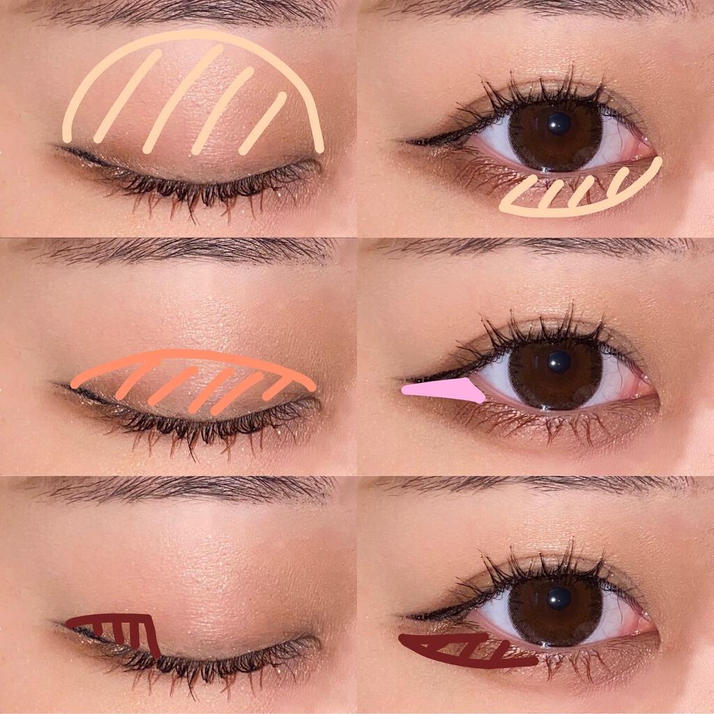 ほのか on LIPS 「~過去一可愛い❤️🔥CLIOパレットメイク~アイラインの下..」(3枚目)