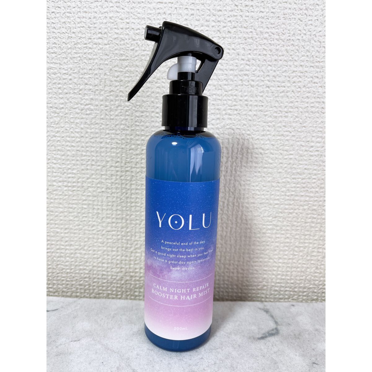 カームナイトリペアブースターヘアミスト/YOLU/プレスタイリング・寝ぐせ直しを使ったクチコミ(1枚目)