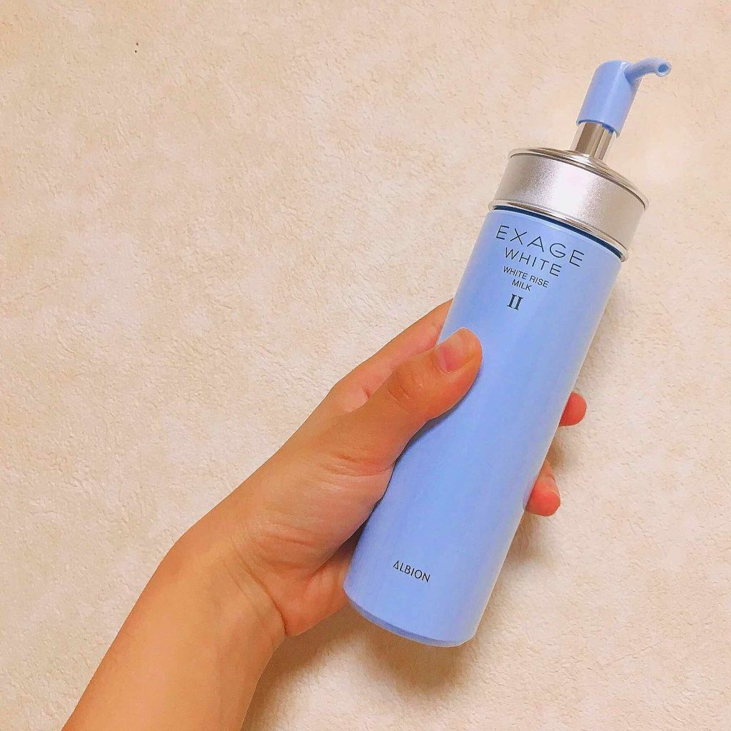 エクサージュホワイト ピュアホワイト ミルク II/ALBION/乳液を使ったクチコミ(1枚目)
