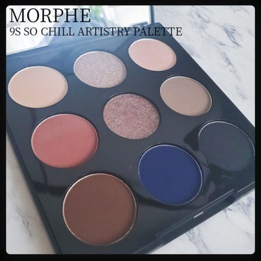 9S SO CHILL ARTISTRY PALETTE/Morphe/アイシャドウパレットを使ったクチコミ（1枚目）