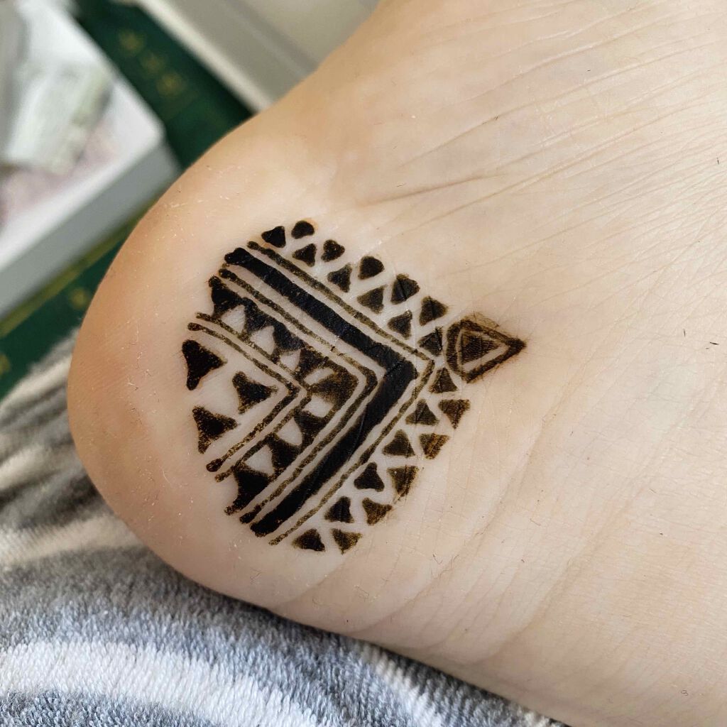 Kaveri ヘナタトゥー ヘナコーン メヘンディ セット/その他を使ったクチコミ（3枚目）