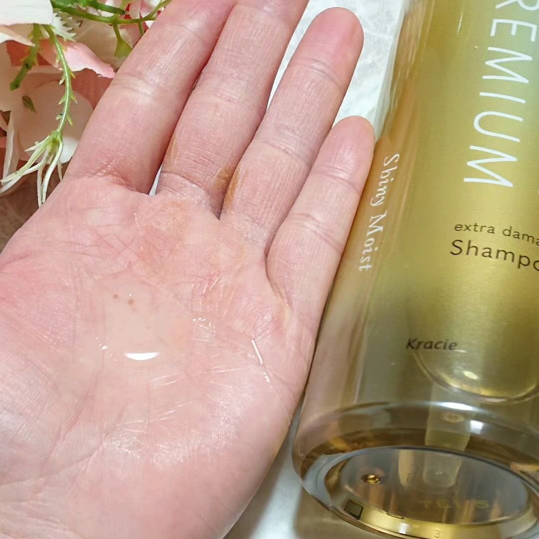 THE PREMIUM エクストラダメージケアシャンプー/トリートメント(シャイニーモイスト)/いち髪/市販シャンプーを使ったクチコミ(3枚目)