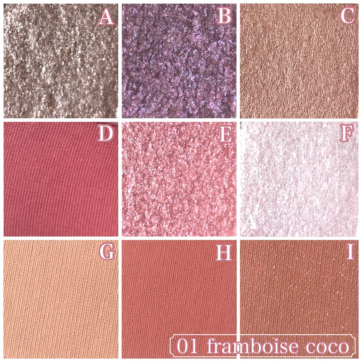 マテリアルカラーパレット/leur charme/アイシャドウパレットを使ったクチコミ（3枚目）