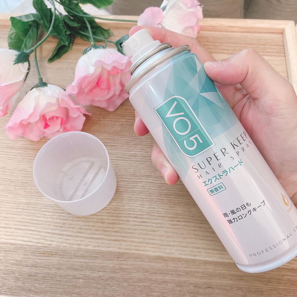 スーパーキープヘアスプレイ＜エクストラハード＞ 無香料/VO5/ヘアスプレーを使ったクチコミ（2枚目）