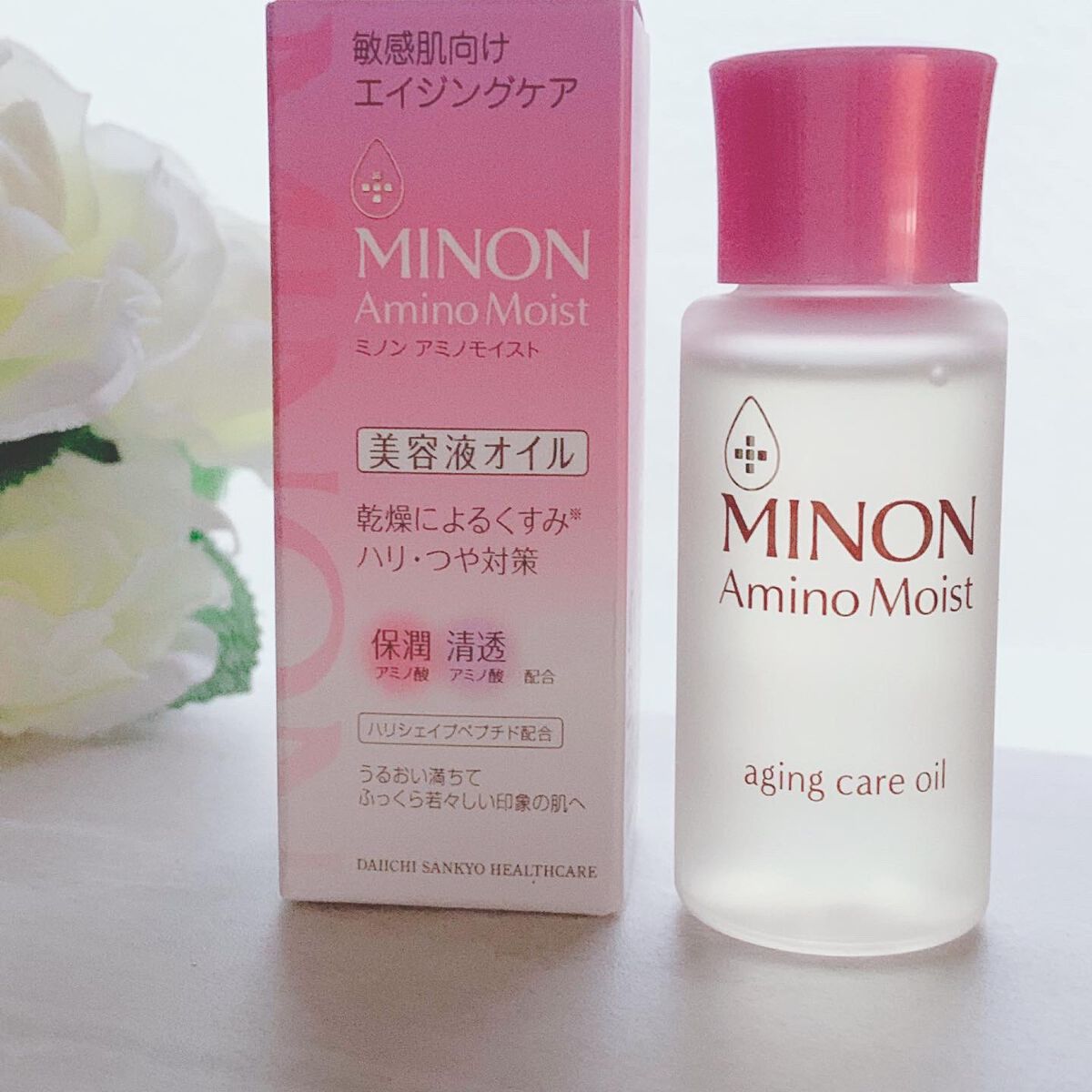 ミノン アミノモイスト エイジングケア オイル/ミノン/フェイスオイルを使ったクチコミ(2枚目)