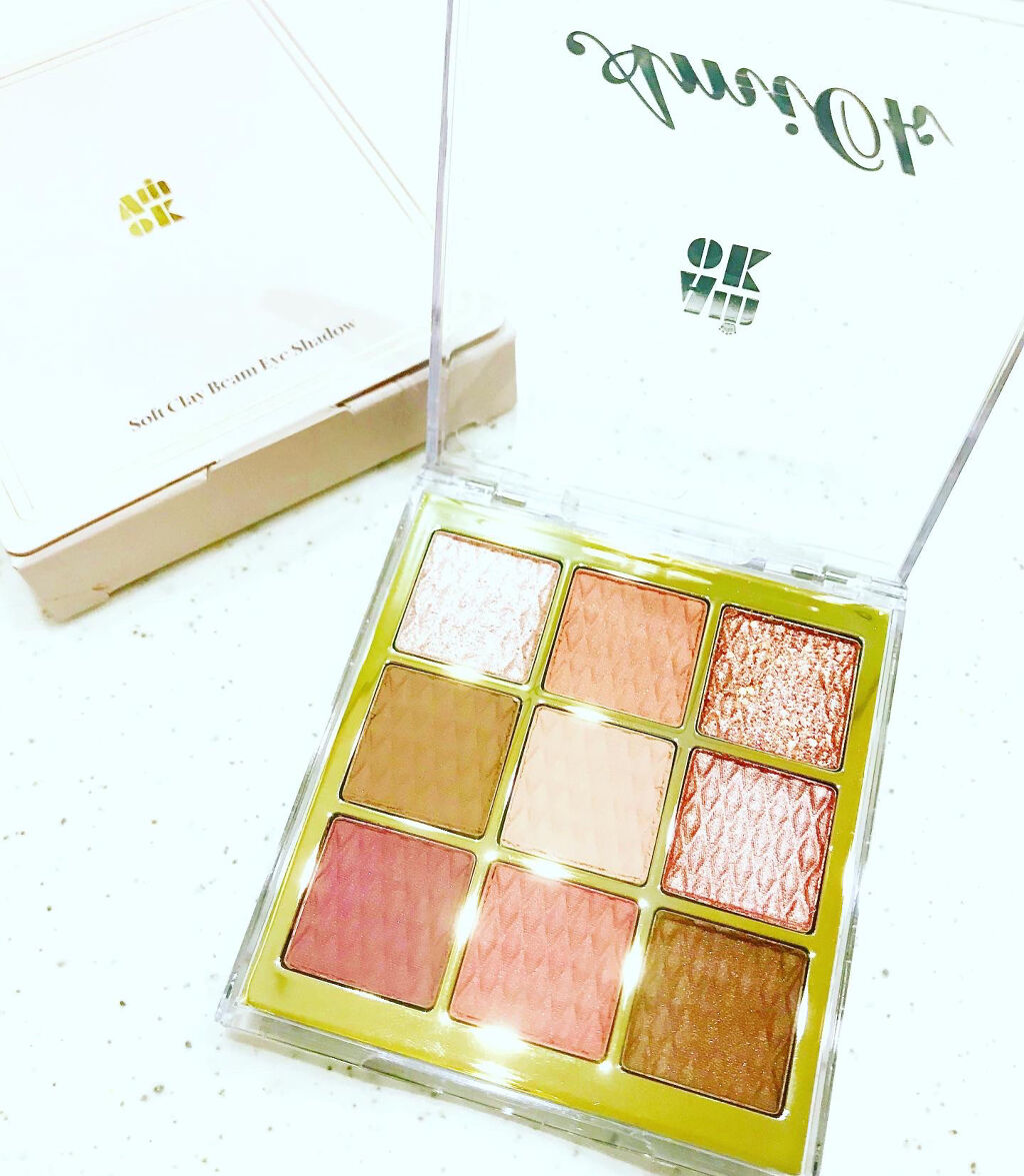 ソフトクレイビームアイシャドウパレット/AMIOK/ジェル・クリームアイシャドウを使ったクチコミ（2枚目）