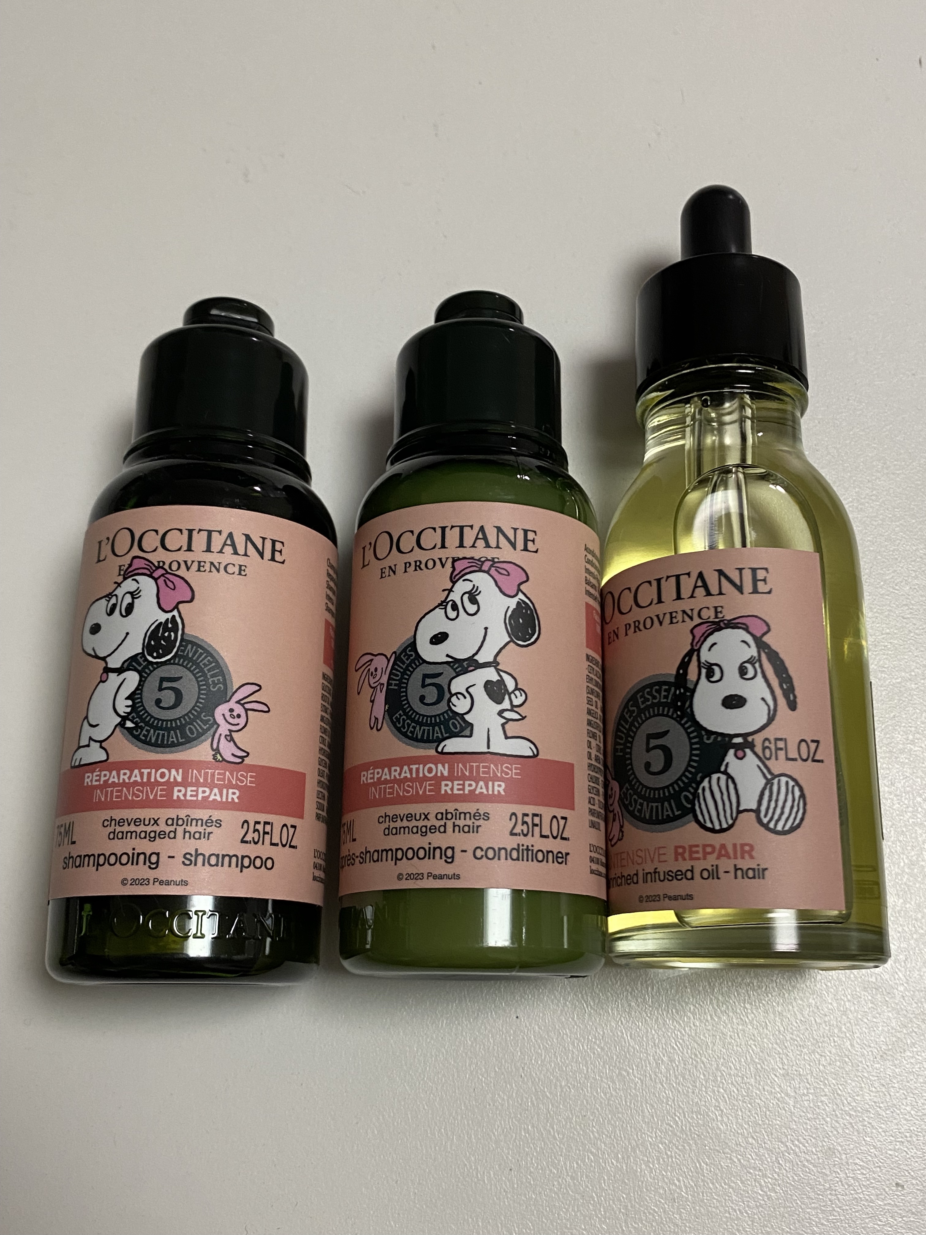 ファイブハーブス リペアリングヘアオイル/L'OCCITANE/ヘアオイルを使ったクチコミ（2枚目）