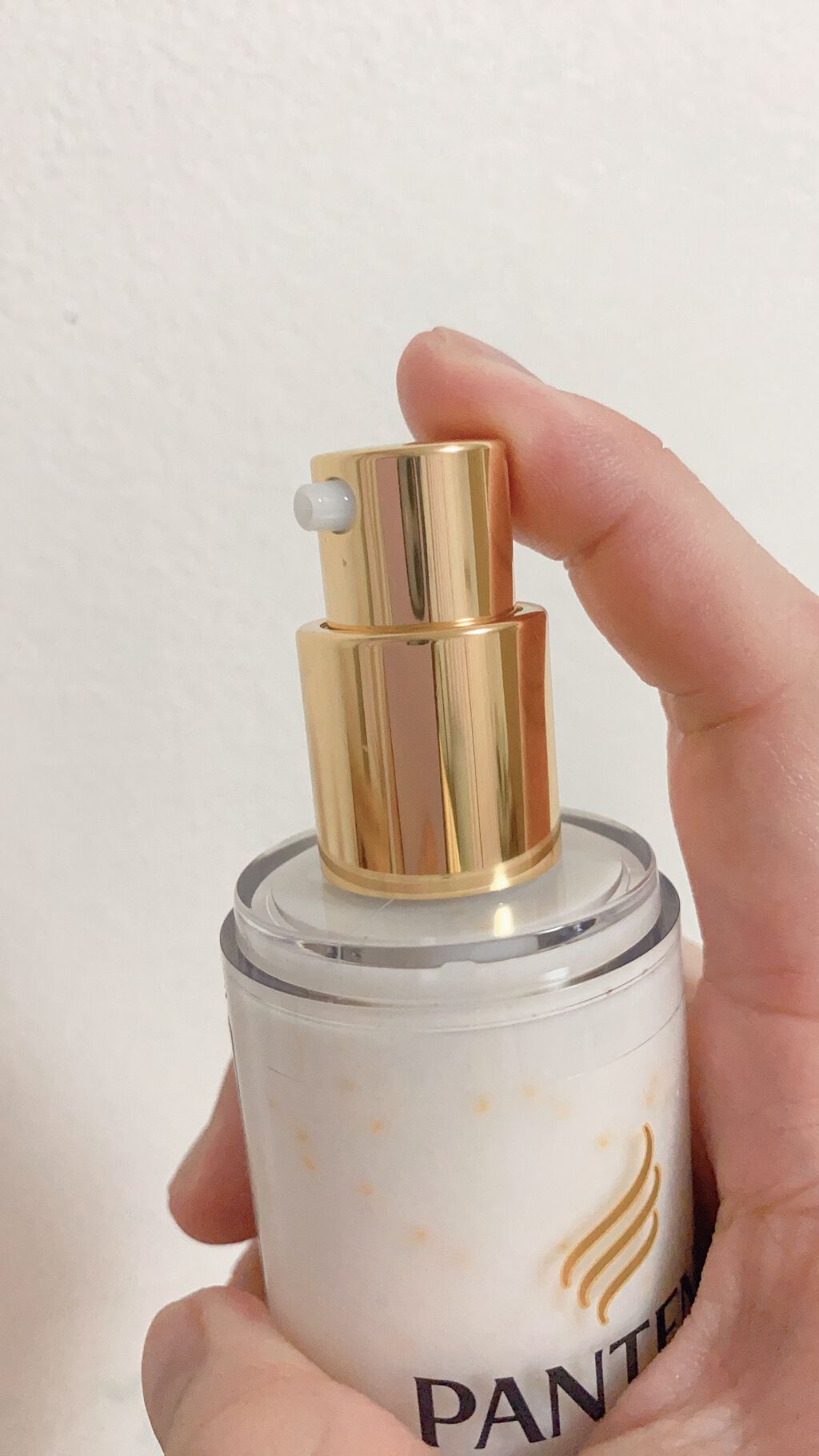 リペアー ゴールデン カプセル ミルク 90g/パンテーン/ヘアミルクを使ったクチコミ（2枚目）