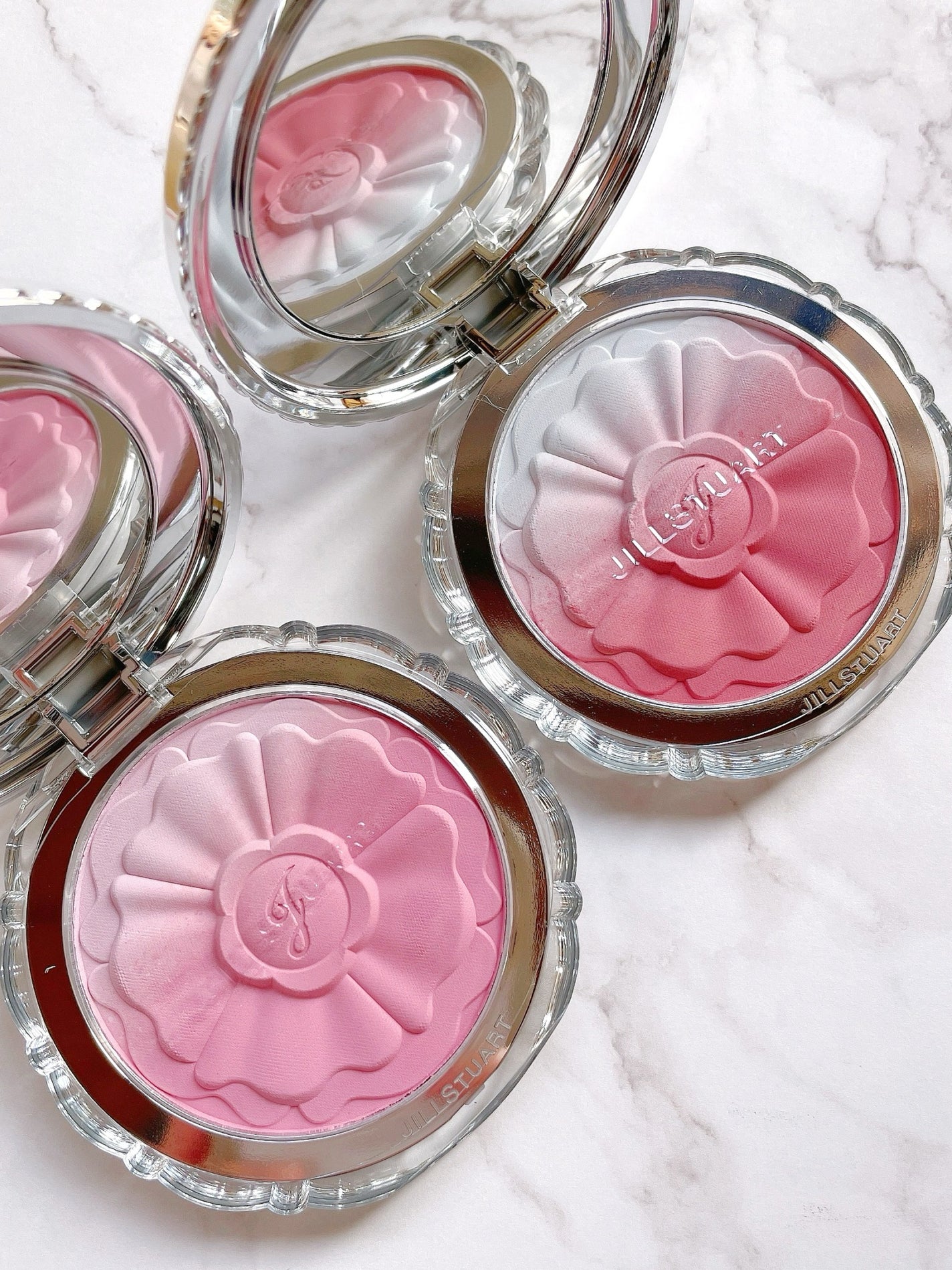 ジルスチュアート パステルペタル ブラッシュ/JILL STUART/パウダーチークを使ったクチコミ(6枚目)