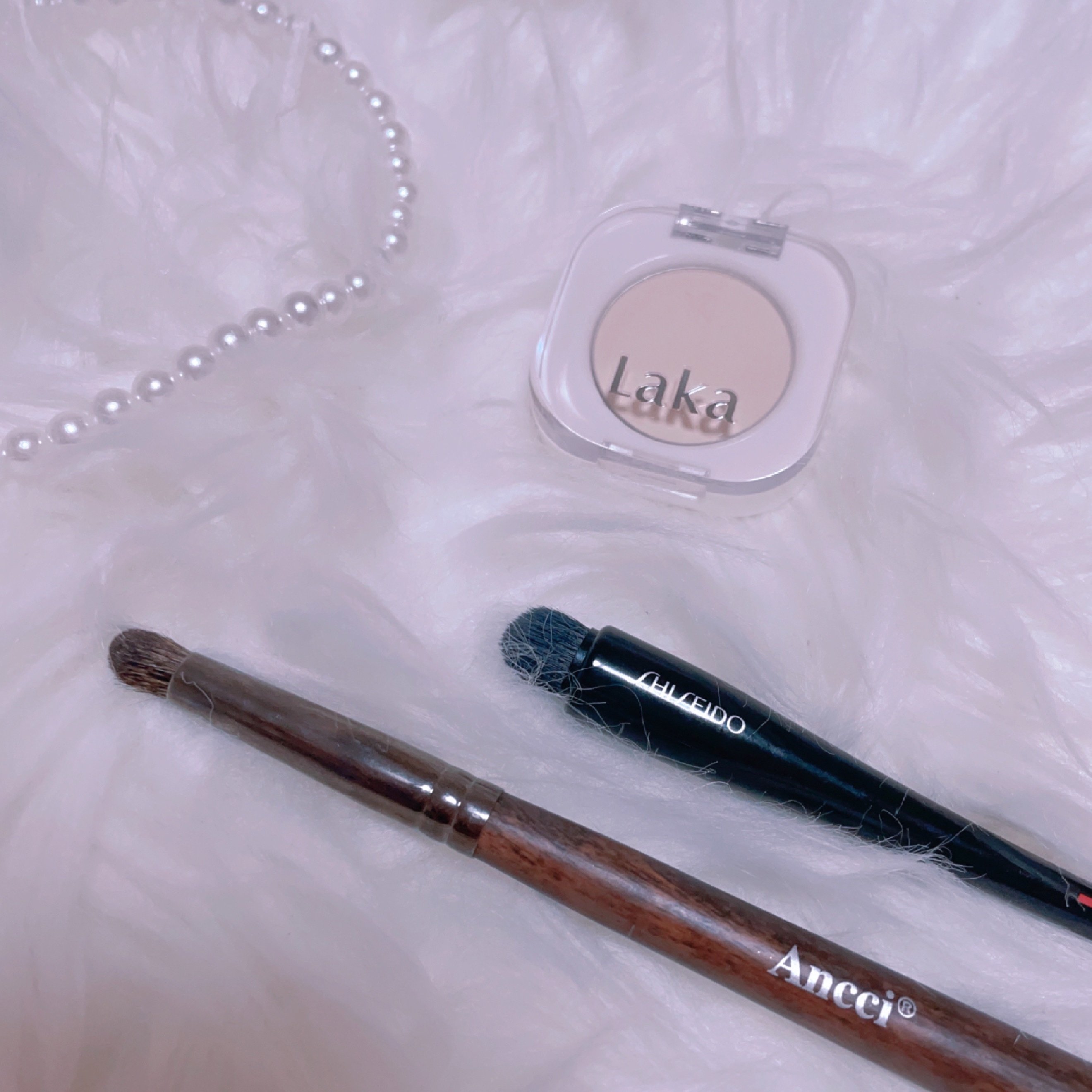 モノアイシャドウ 908 バニラ/Laka/単色アイシャドウを使ったクチコミ（1枚目）