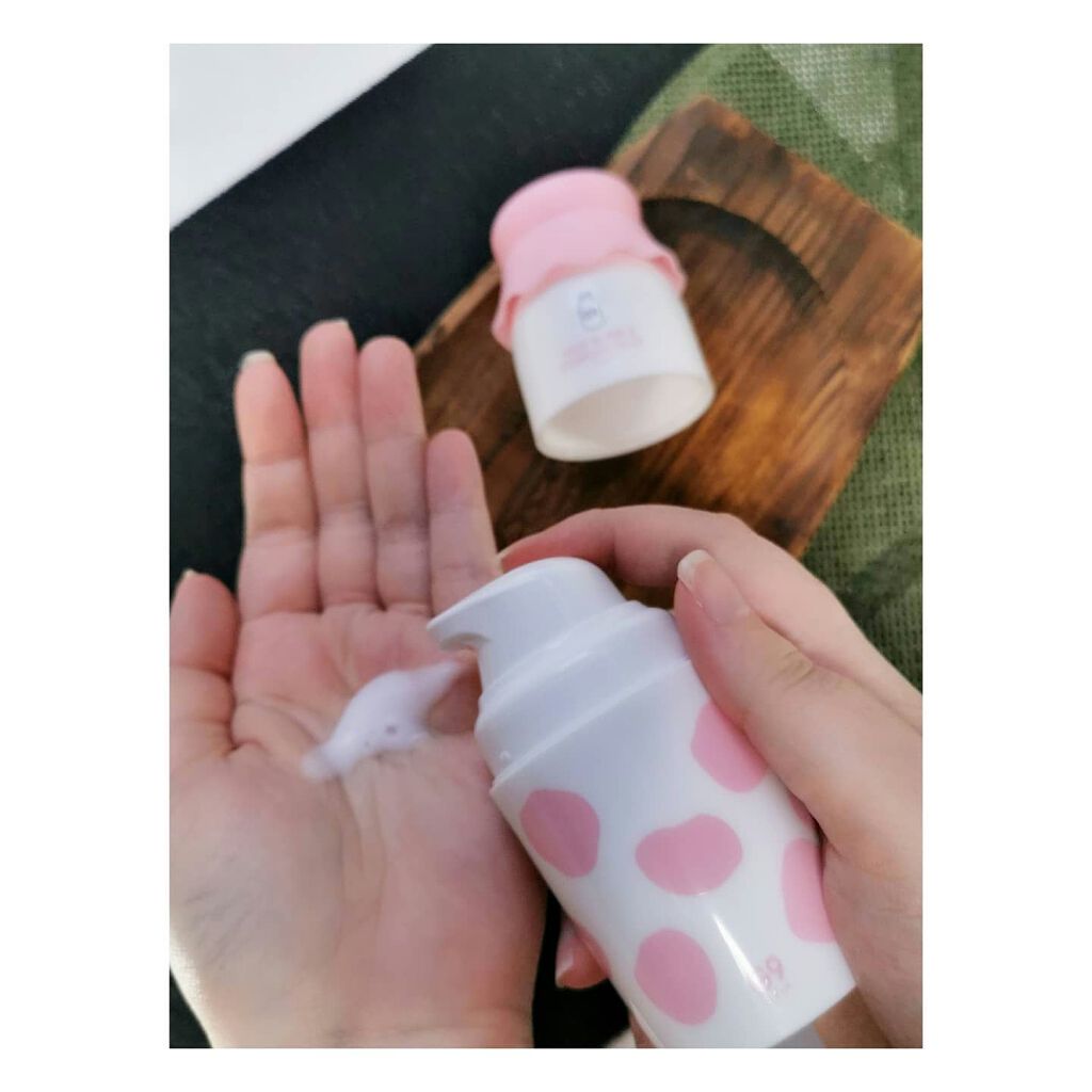 MILK BUBBLE ESSENCE PACK ＃PLAIN/G9SKIN/美容液を使ったクチコミ（2枚目）