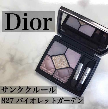 Dior ❤︎ サンククルール ❤︎ バイオレットガーデン ❤︎ 827