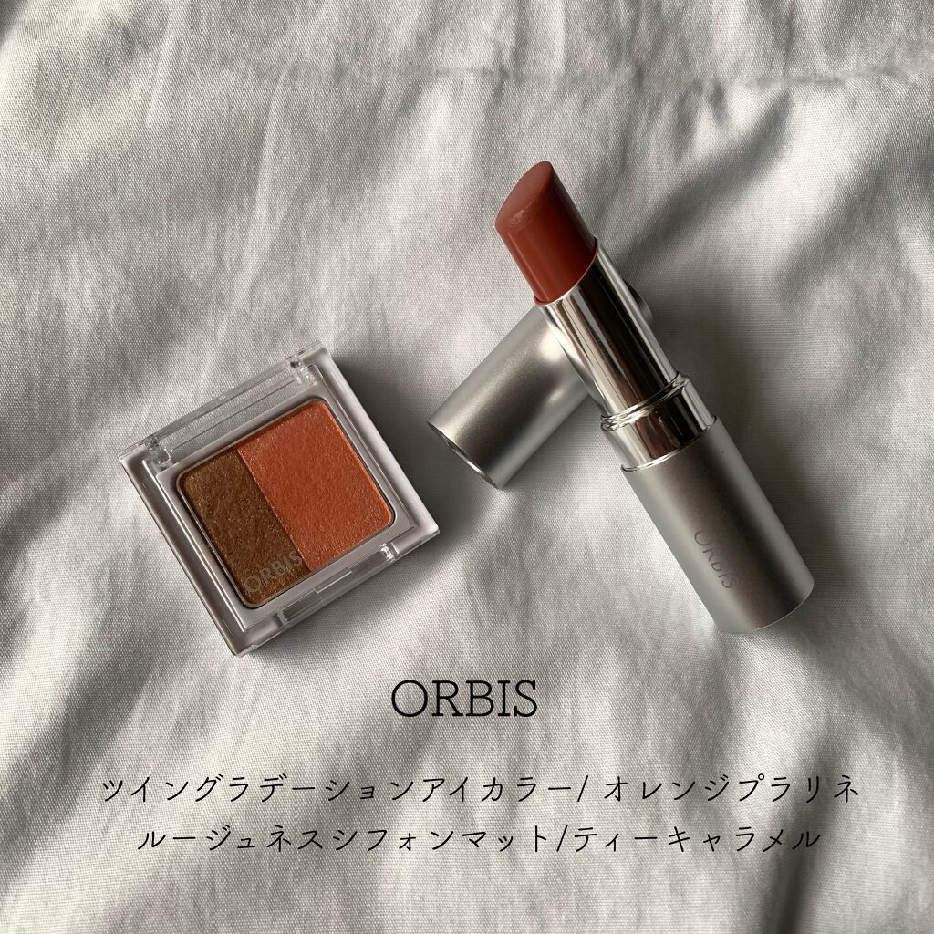 ツイングラデーションアイカラー/オルビス/アイシャドウパレットを使ったクチコミ（1枚目）