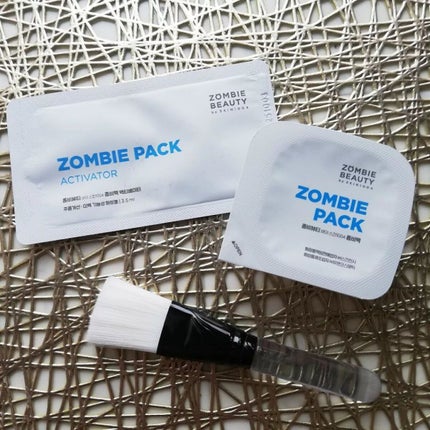 ゾンビビューティー ゾンビパック/SKIN1004/シートマスク・パックを使ったクチコミ(3枚目)