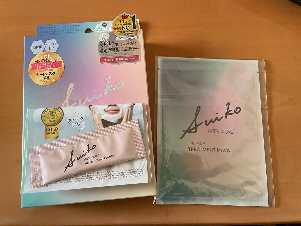 プレミアムトリートメントマスク/SUIKO HATSUCURE/シートマスク・パックを使ったクチコミ(1枚目)