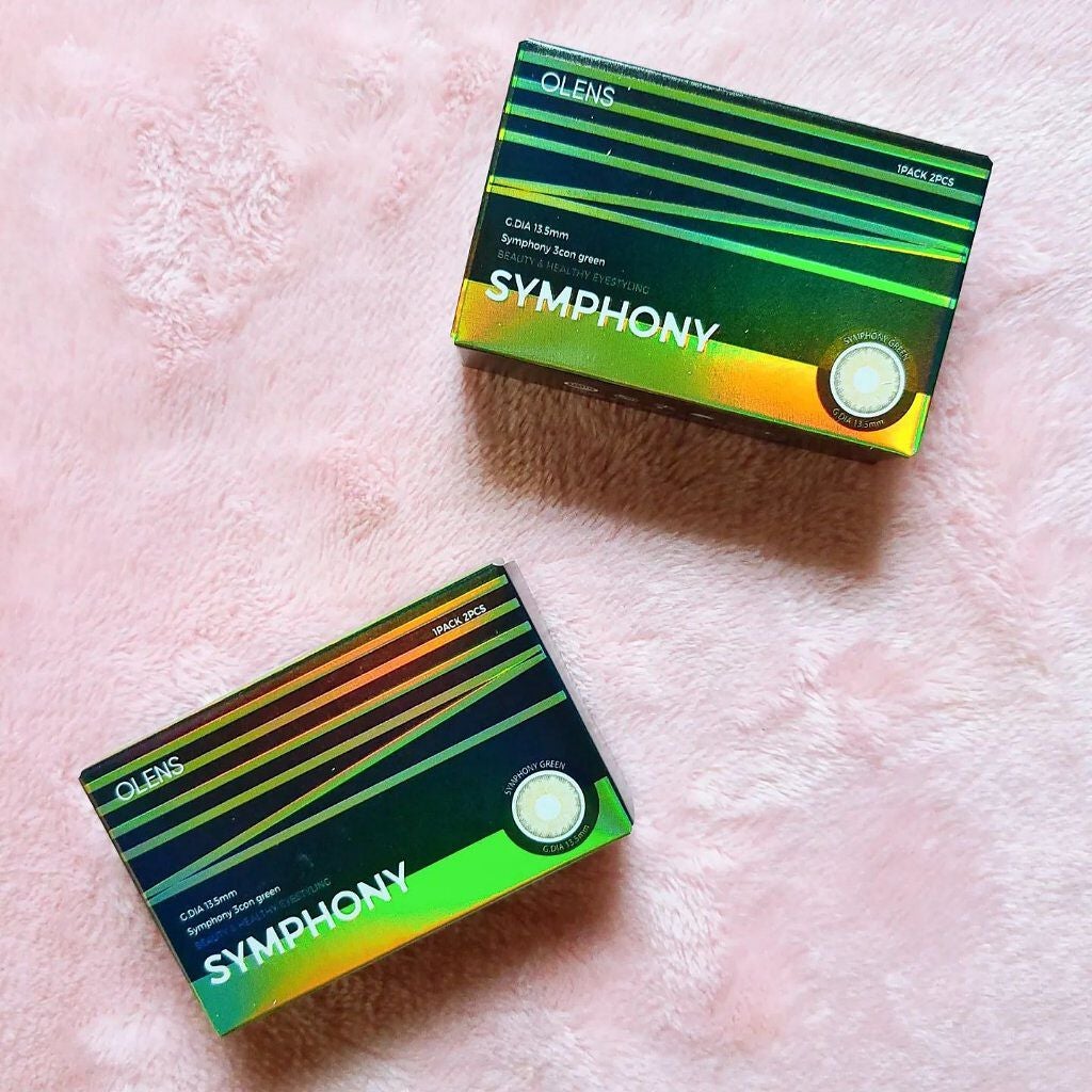 シンフォニー3コン/OLENS/カラーコンタクトレンズを使ったクチコミ(2枚目)