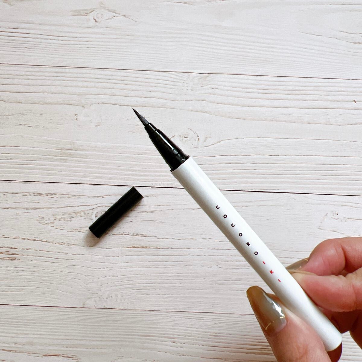 アイデザインライナー/COCOROIKI/リキッドアイライナーを使ったクチコミ(3枚目)