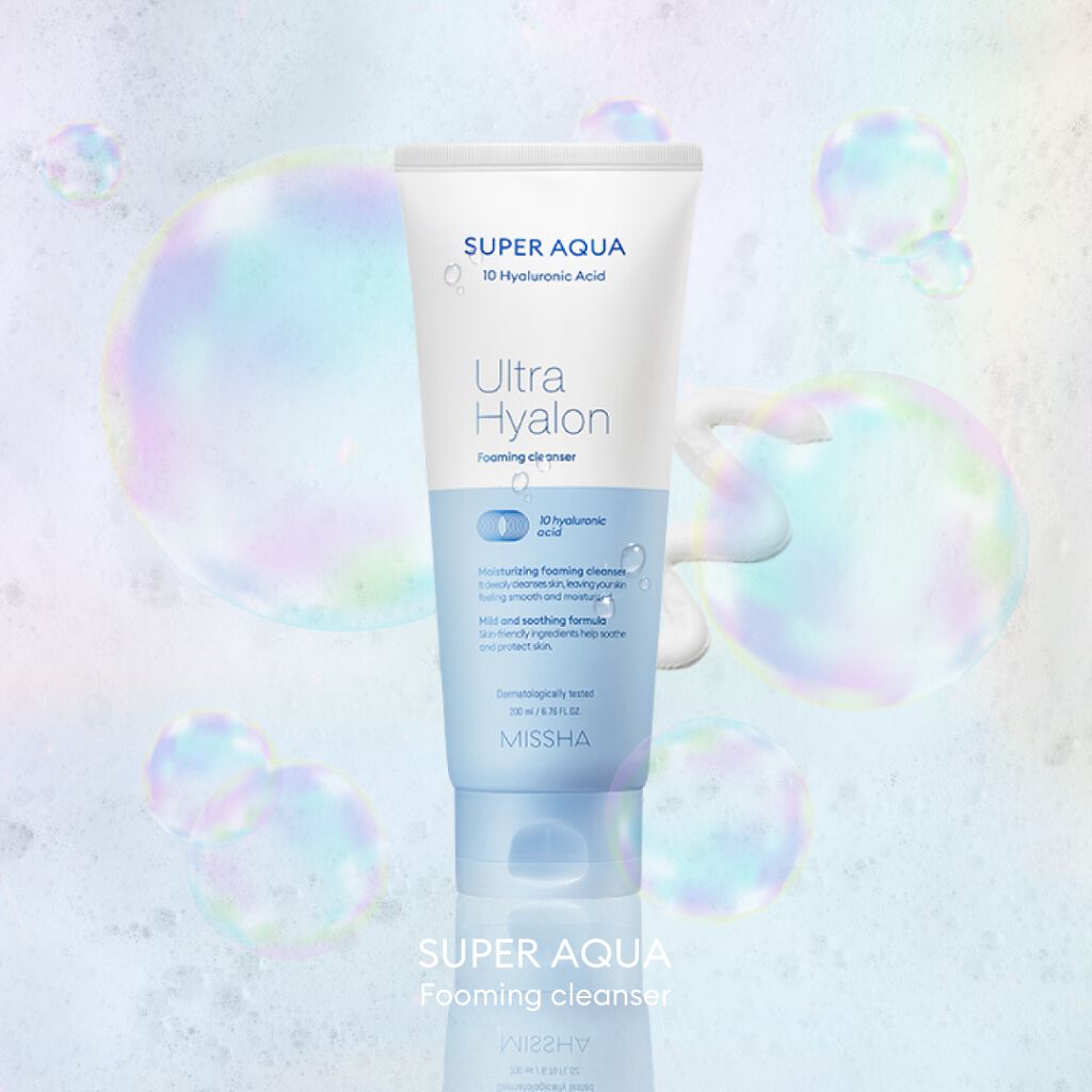 MISSHA JAPAN OFFICIAL《ミシャジャパン公式》のクチコミ「夏の肌は洗顔から🤍

暑い季節は、汗・皮脂が出やすく、肌表面がベタつきがち。
毛穴が詰ま.....」（1枚目）