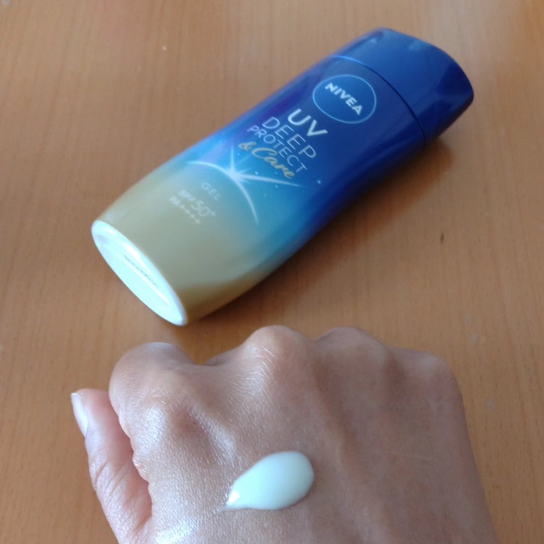 ニベアUV ディープ プロテクト＆ケア ジェル/ニベア/日焼け止めジェルを使ったクチコミ（1枚目）