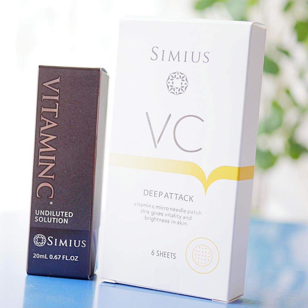 ビタC ディープパッチ/シミウス/シートマスク・パックを使ったクチコミ(1枚目)