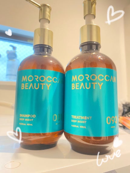 ディープモイスト シャンプー/ ヘアトリートメント/モロッカンビューティ/市販シャンプーを使ったクチコミ(1枚目)